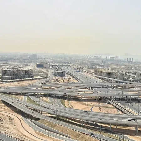 What A View - Very Close To Dmcc Metro Station Dubai Exterior photo